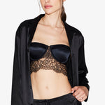 Load image into Gallery viewer, Avery Satin &amp; Lace Underwired Bra
