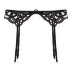 Load image into Gallery viewer, Alia Mesh &amp; Lace Suspenders
