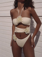 Load image into Gallery viewer, Francesca Bandeau Bikini One-Piece Set

