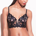 Load image into Gallery viewer, Betty Lace Underwired V-Shape Bustier
